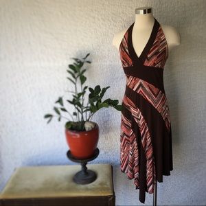 Byerwear Too! Asymmetrical Halter Dress